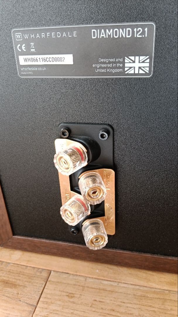 超美品 WHARFEDALE DIAMOND 12.1 スピーカー ウォルナット