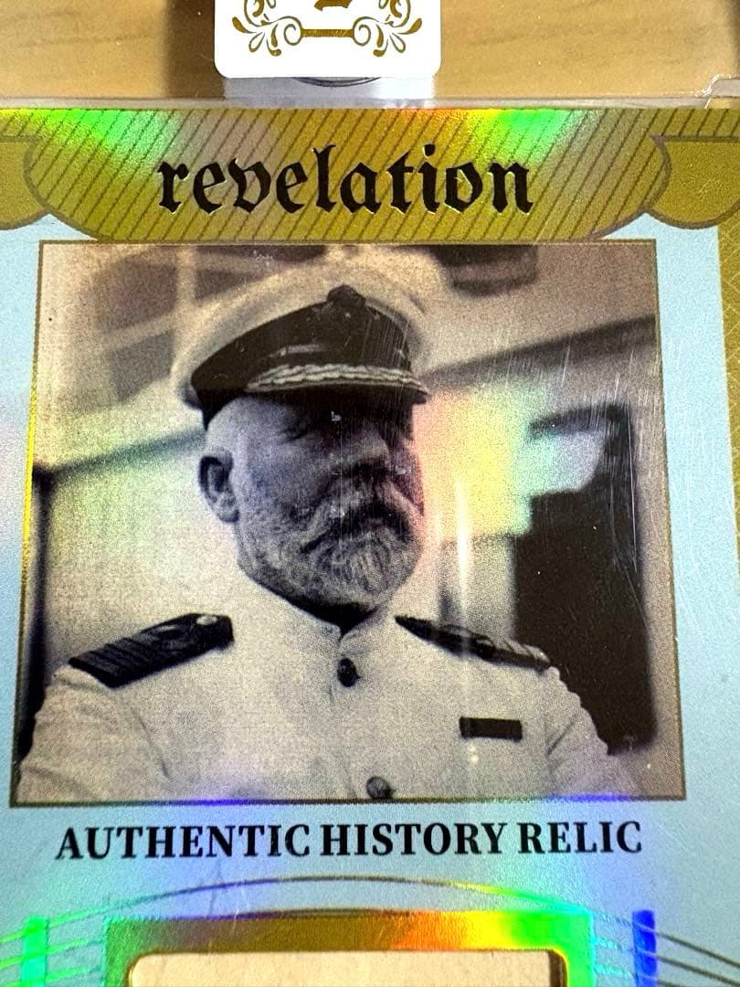 タイタニック船長】エドワード・ジョン・スミス 手書き部分 直筆サイン