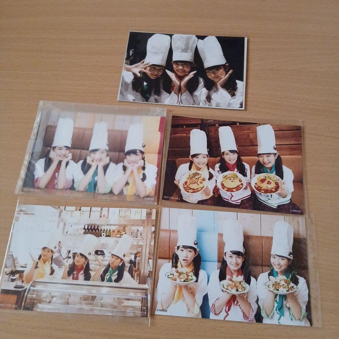 直筆サイン入り】さくら学院 中元すず香 菊地最愛 水野由結 BABYMETAL