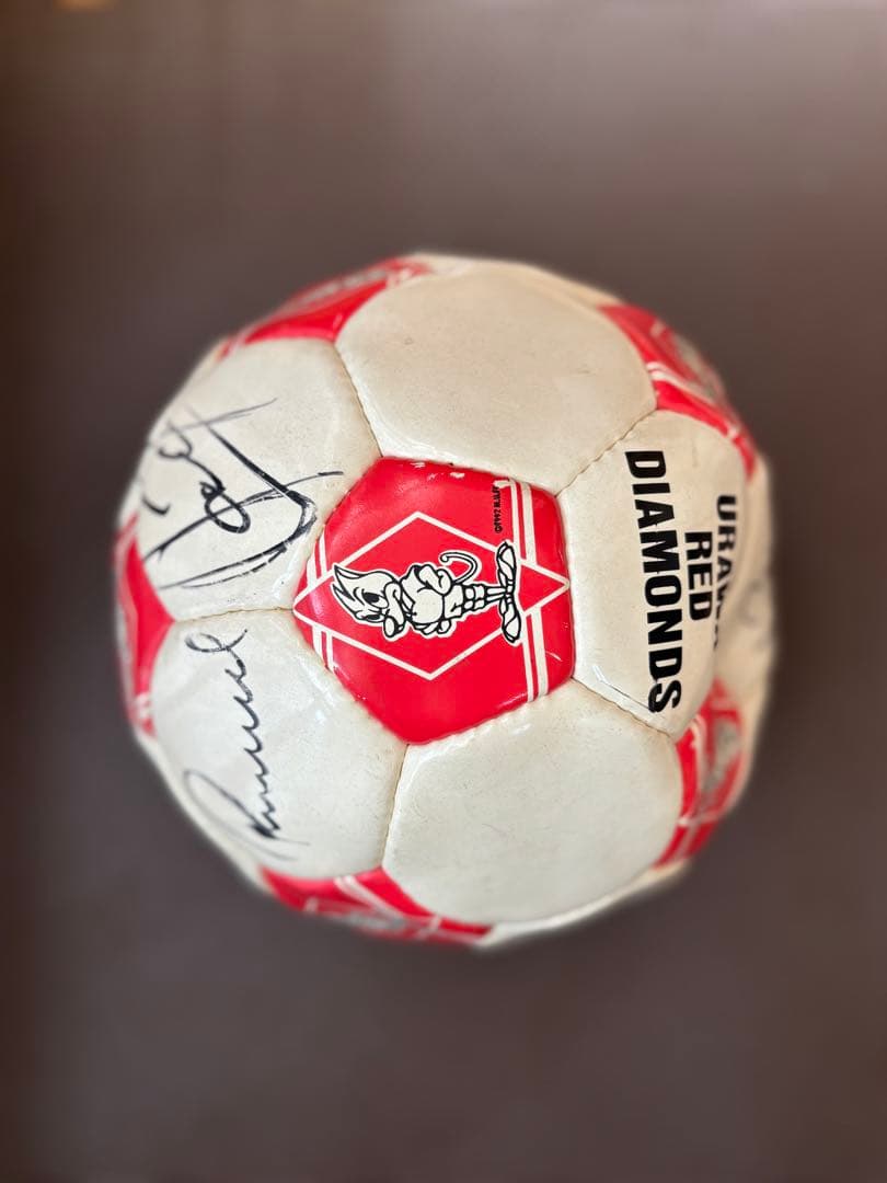 非売品】浦和レッズ 直筆サインボール スタメン 1994年〜1995年頃