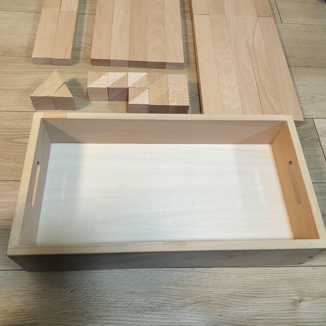 小さな大工さん 積み木セット 収納ボックス付き - メルカリ