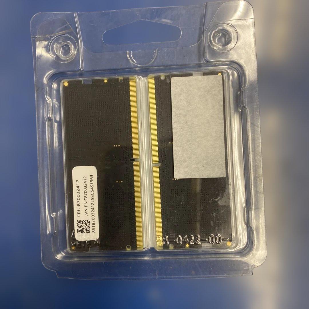 ♥︎送料込み★ Crucial ノートPC メモリ DDR5 16GB 2枚