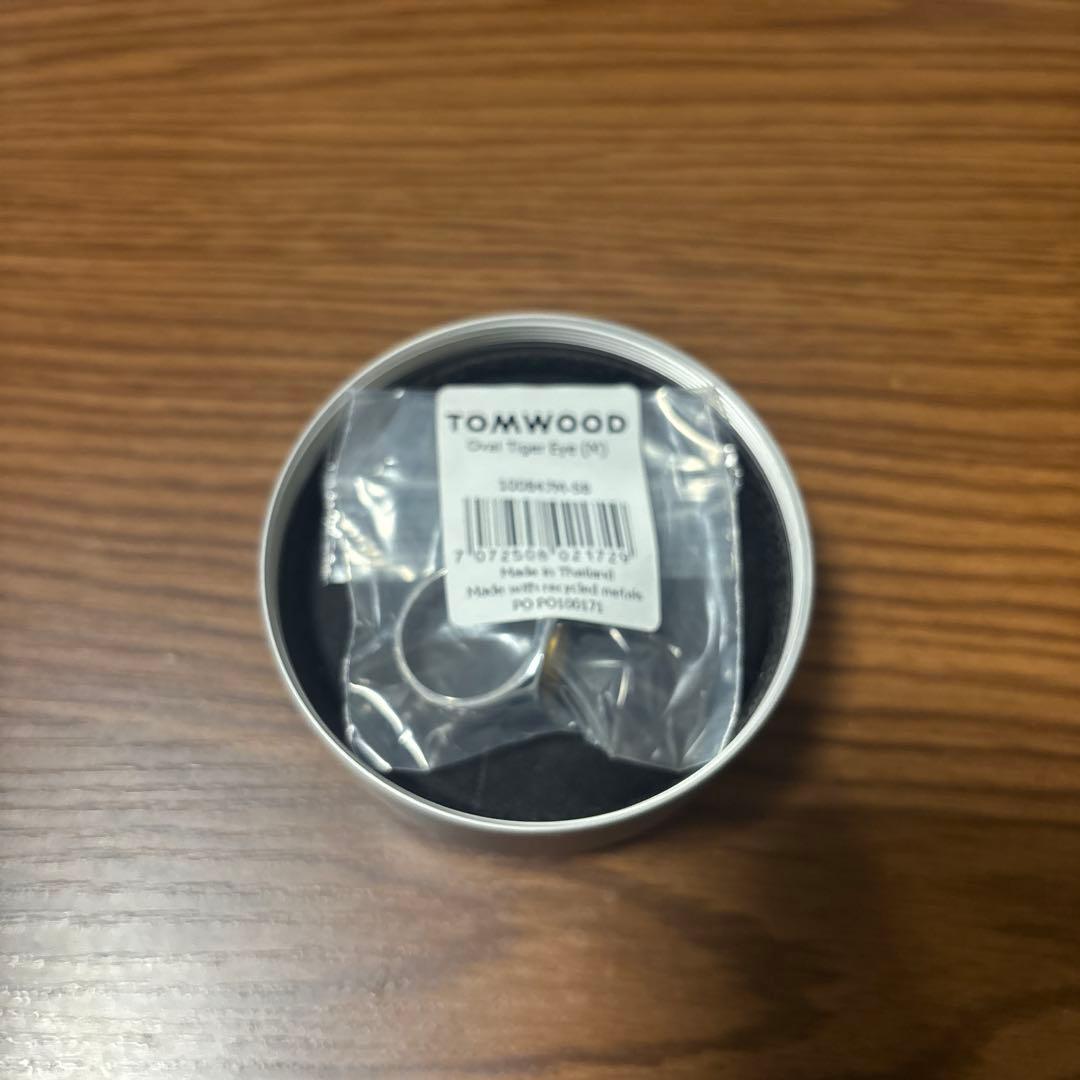 新品未使用 Tom Wood トムウッドOval Tiger Eye 58 - メルカリ
