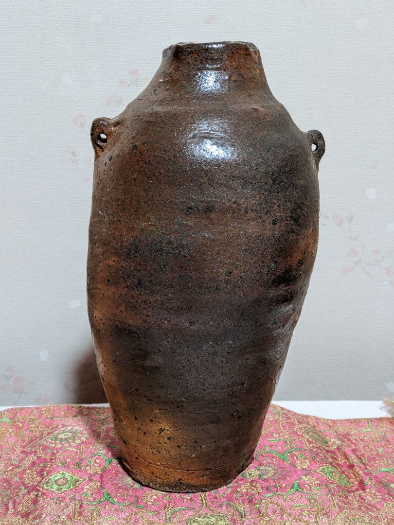 ♢珍物！時代物【在銘 古い焼締め】備前焼？コレクション 骨董品