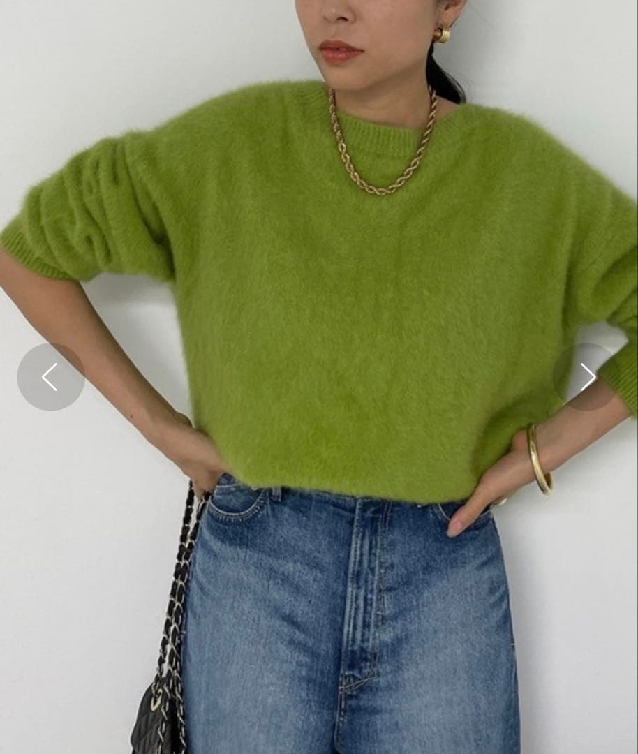 loungedress FURカシミヤ2WAYニット LOUNGEDRESS（ラウンジドレス）の「FURカシミヤ2WAYニット（ニット