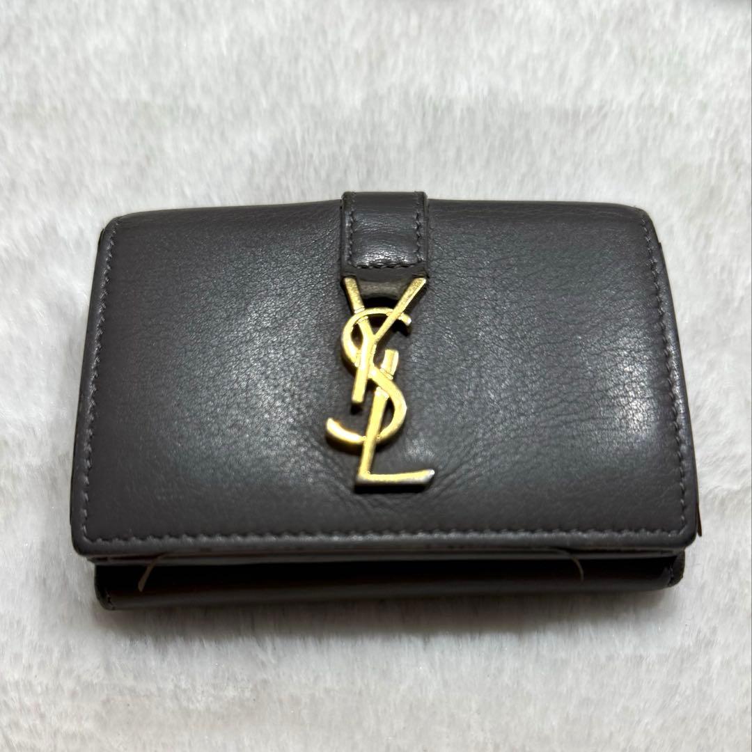 SAINT LAURENT　オリガミタイニーウォレット　三つ折り財布　ミニ財布 楽天市場】【新品】 サンローラン 三つ折り財布 オリガミ タイニー