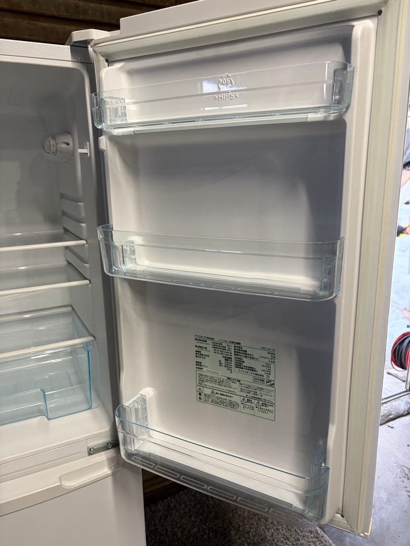 アイリスオーヤマ ノンフロン冷凍冷蔵庫 KRD162-W 2020年製