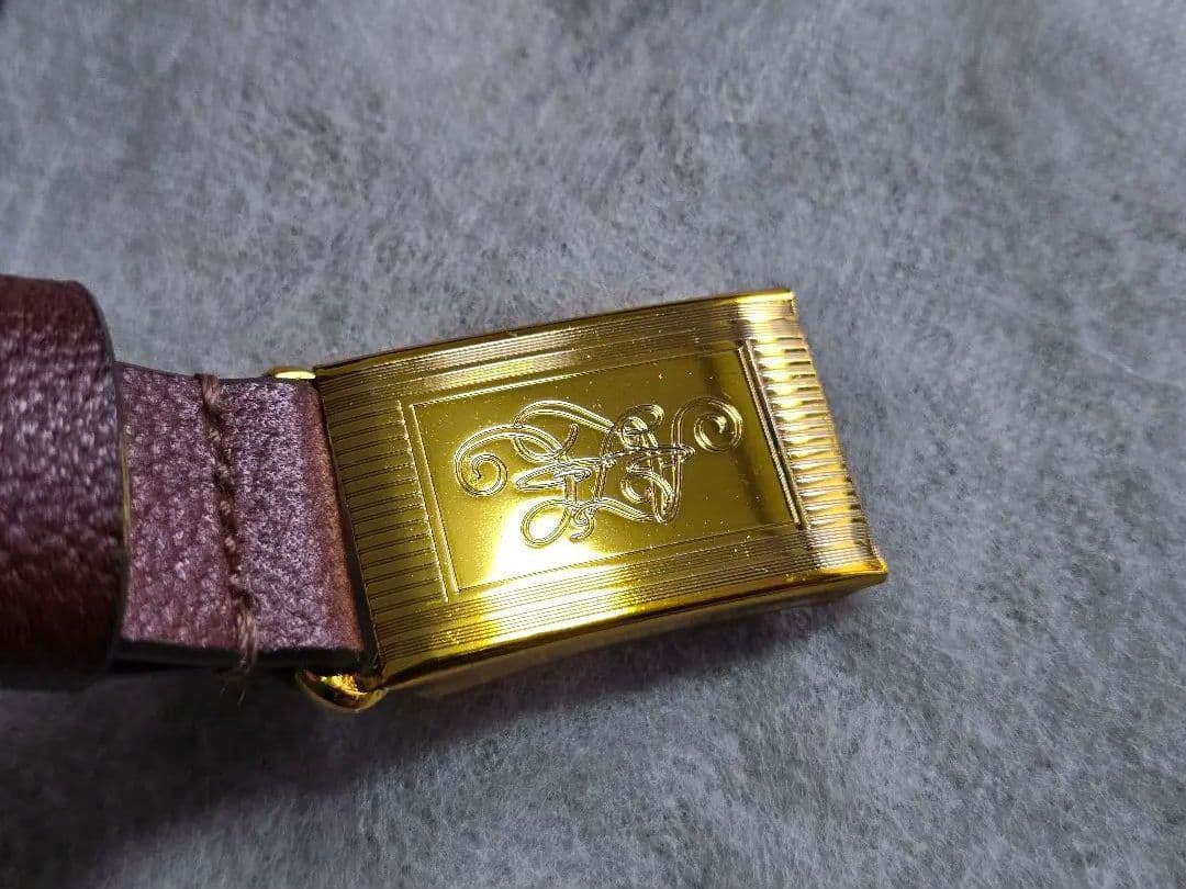 ATLAST アットラスト イニシャルベルト36 BR ブッチャープロダクツ ATLAST ＆ CO(アットラスト) INITIAL BELTレザーベルト ブラウン