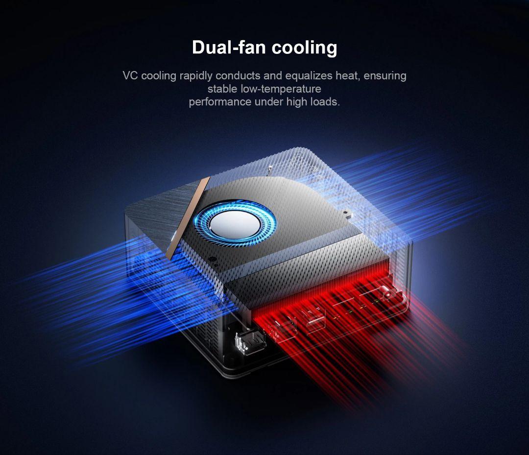 Chatreey AN4 Ryzen 7 8845HS ベアボーン Win11