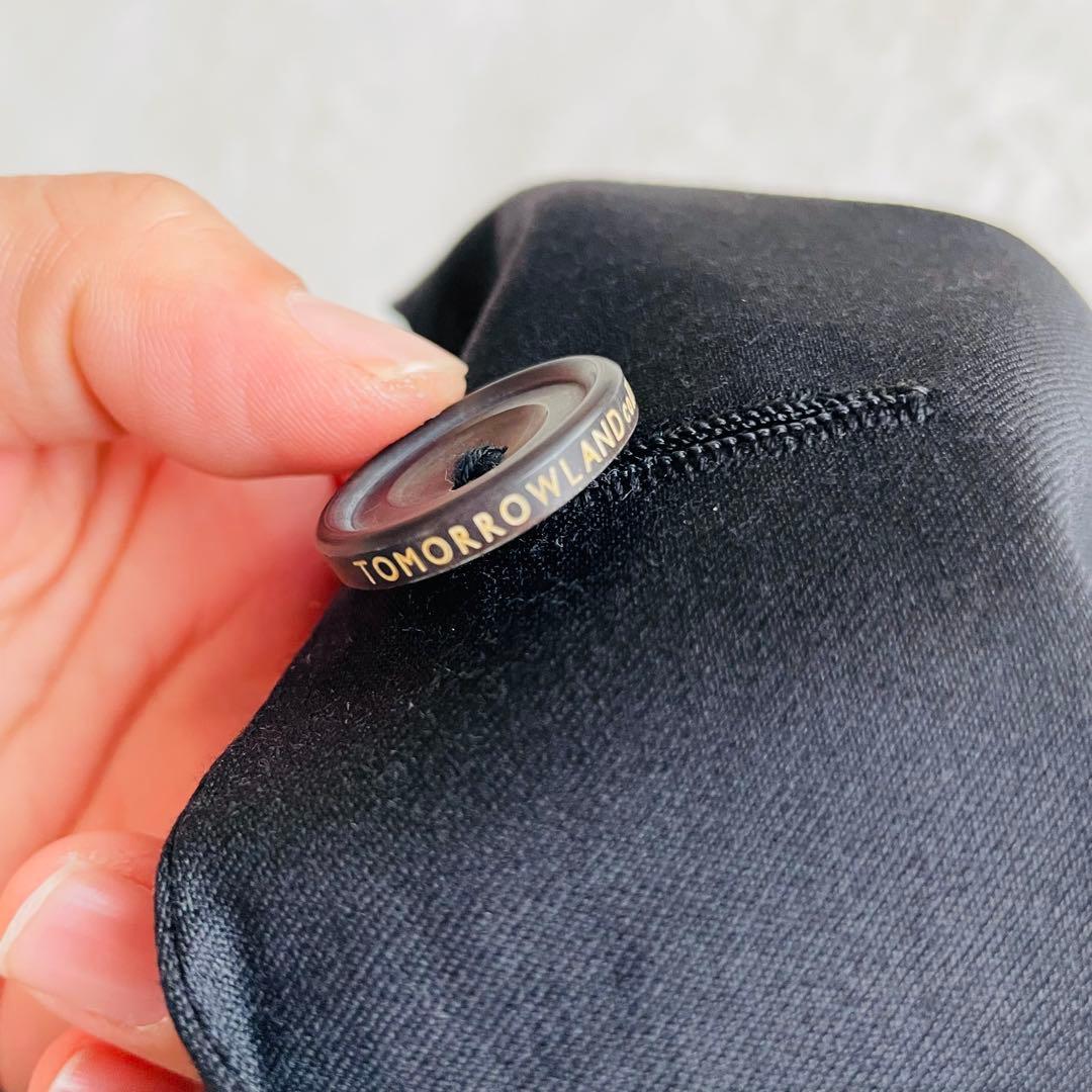 極美品 トゥモローランド ロロ・ピアーナ セットアップ スーツ 黒38