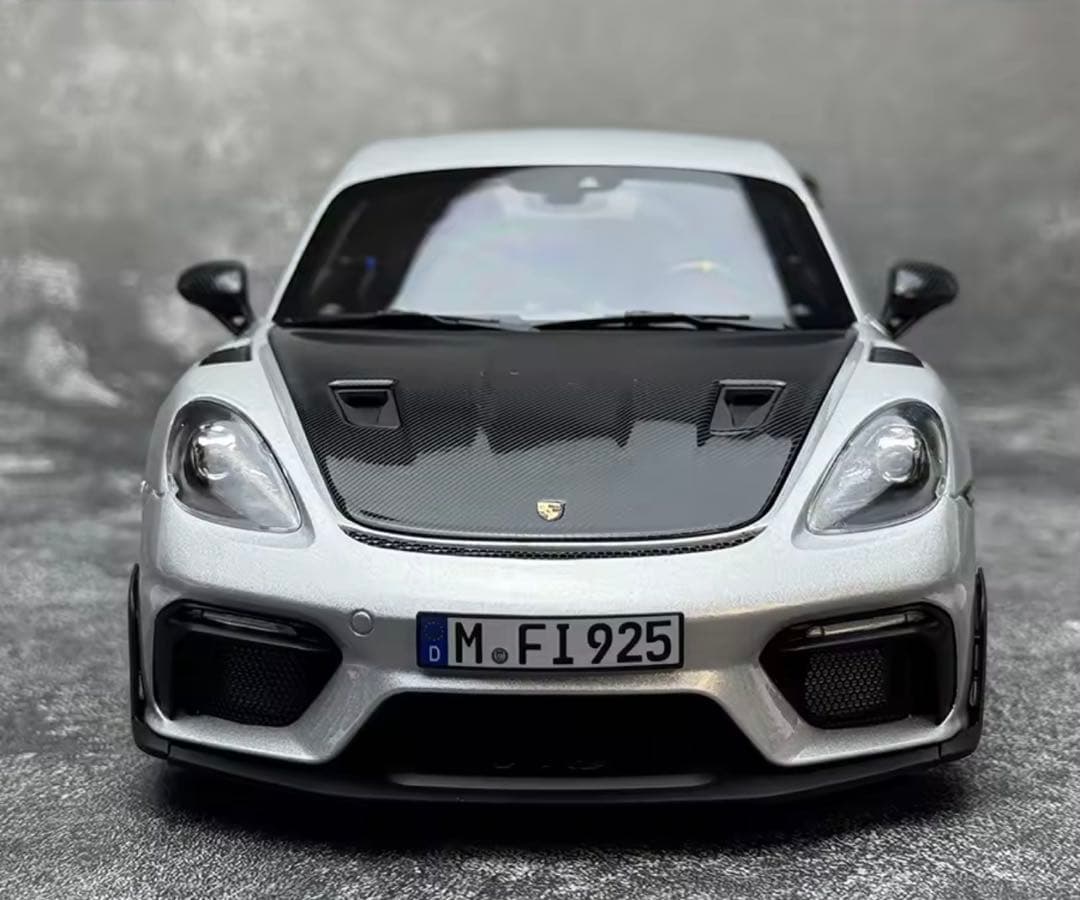 Norev 1/18 2023ポルシェ ケイマン GT4 RSモデルミニカー Porsche Cayman GT4 RS w/Weissach Pack 2023 Chalk 1:18 – Norev