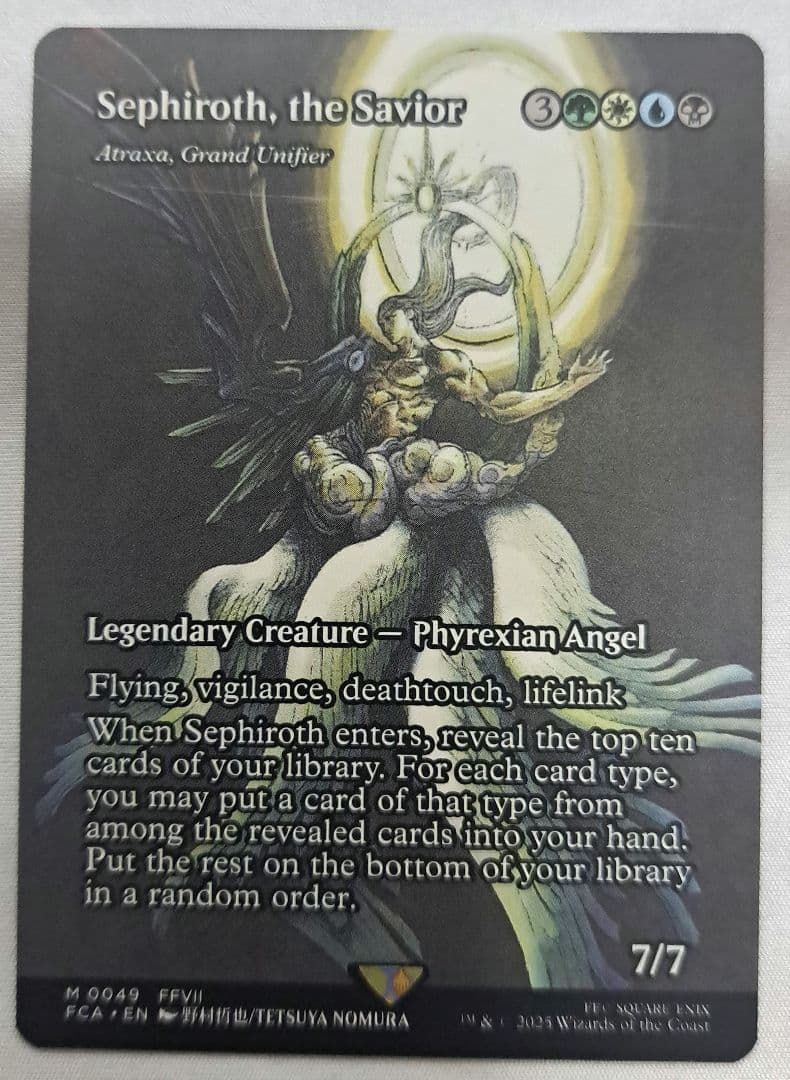 MTG 救済者、セフィロス(偉大なる統一者、アトラクサ) 英語 通常版 救済者、セフィロス/Sephiroth, the Savior // 偉大なる統一者