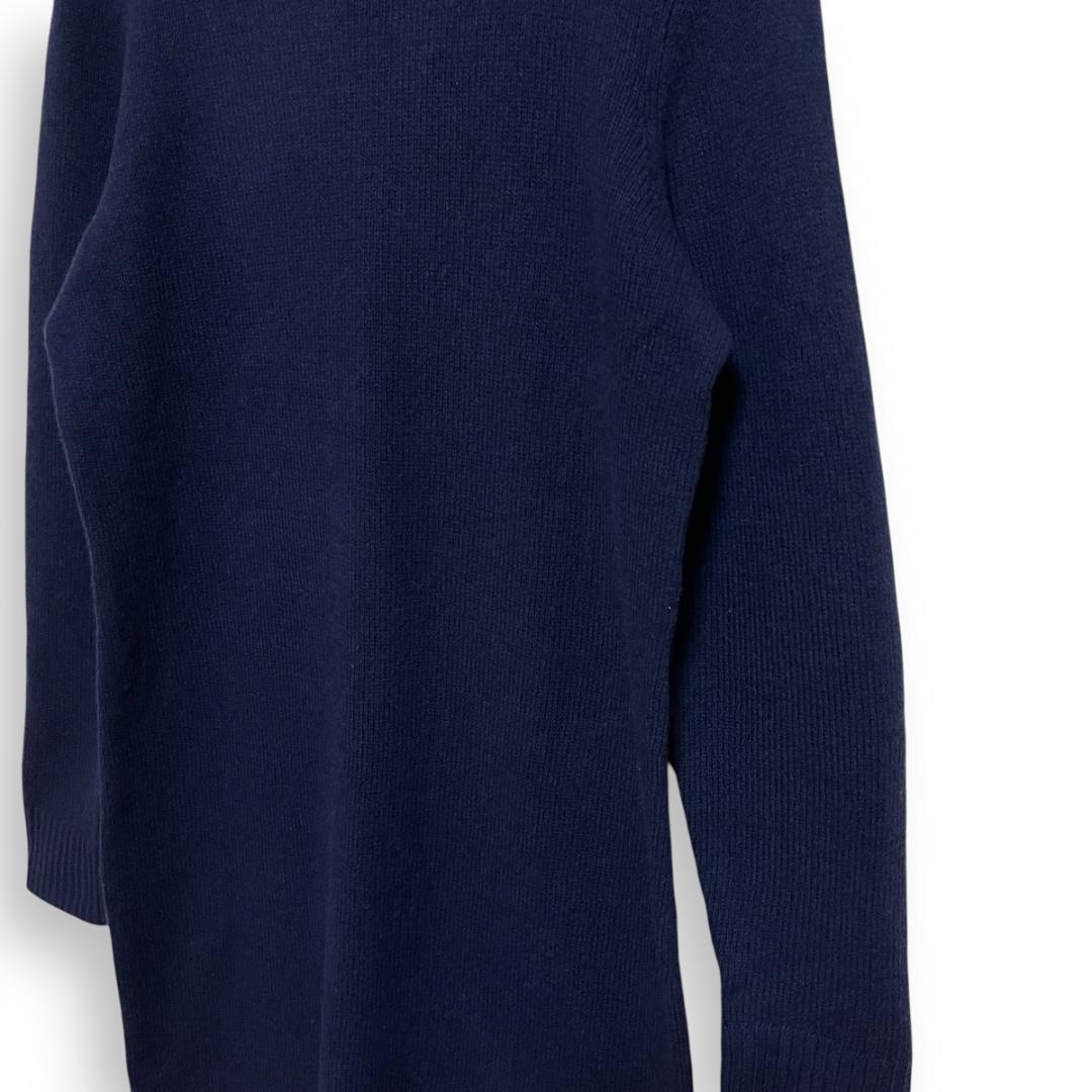 POLO ポロ ラルフローレン エルボーパッチ カシミア ニット ワンピース