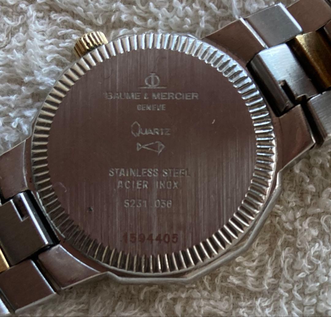 ボーム＆メルシェ リビエラ 5231.038 ユニセックス 26年1月電池交換済