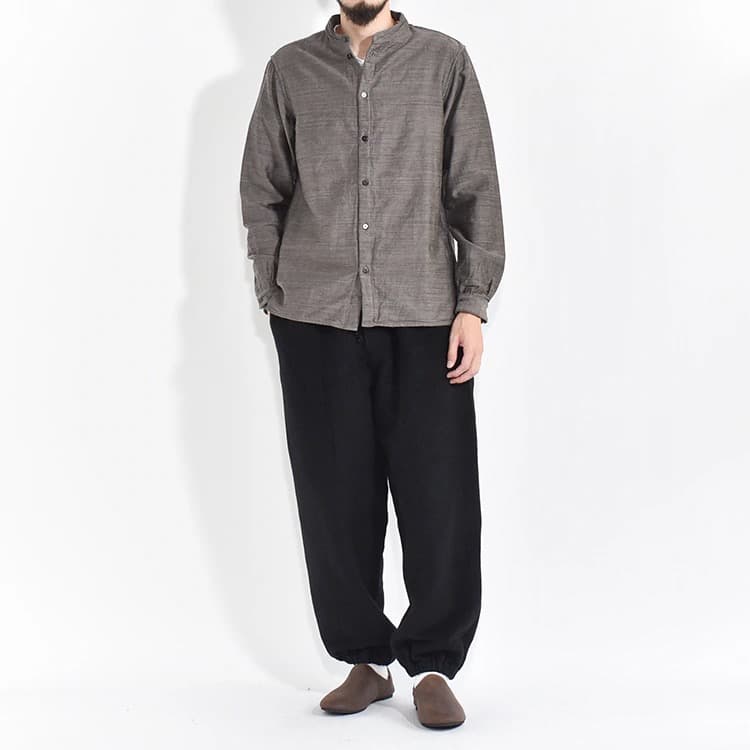 MITTAN 毛綿三重織シャツ 灰がさね サイズ2 ミッタン ミタン - メルカリ