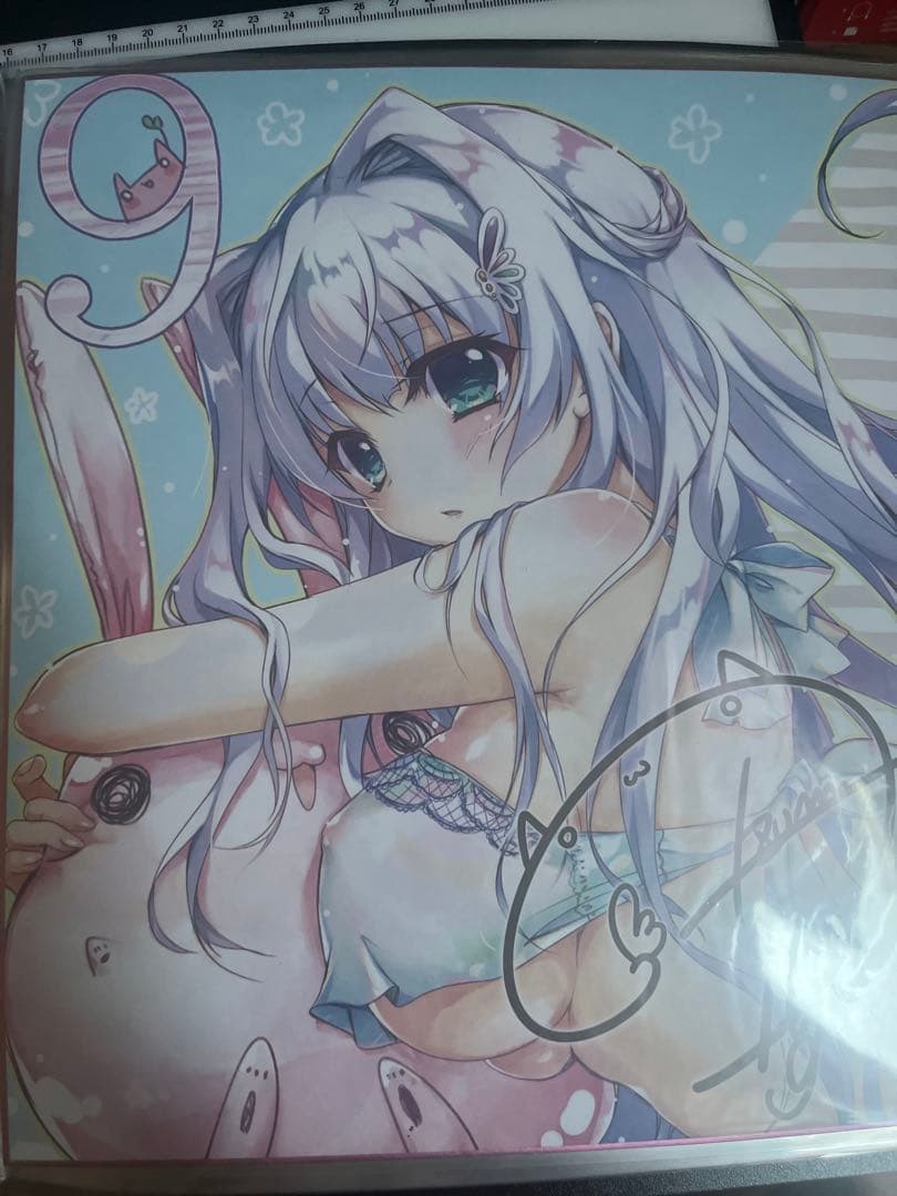 限定品)翡翠亭 ミニ色紙バインダーと色紙セット(ミニと普通あり)