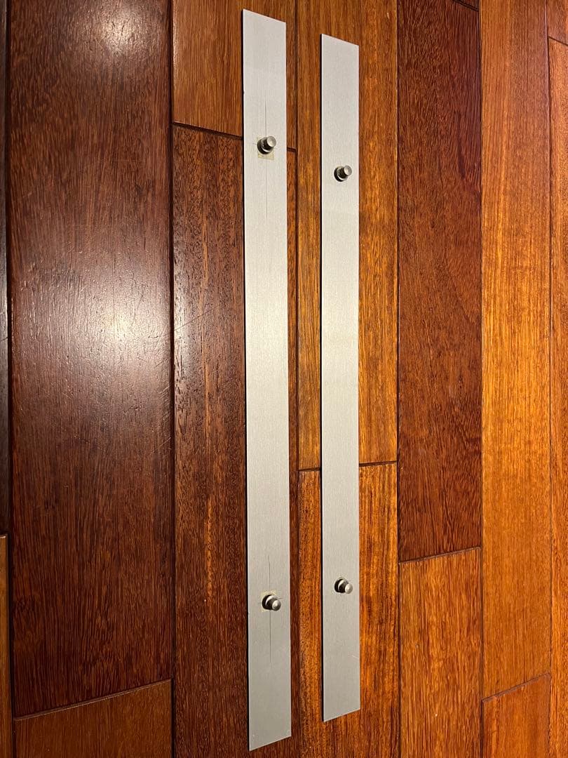 JBL 4343グリルエンブレムロゴプレート中古2枚セット　金具付き