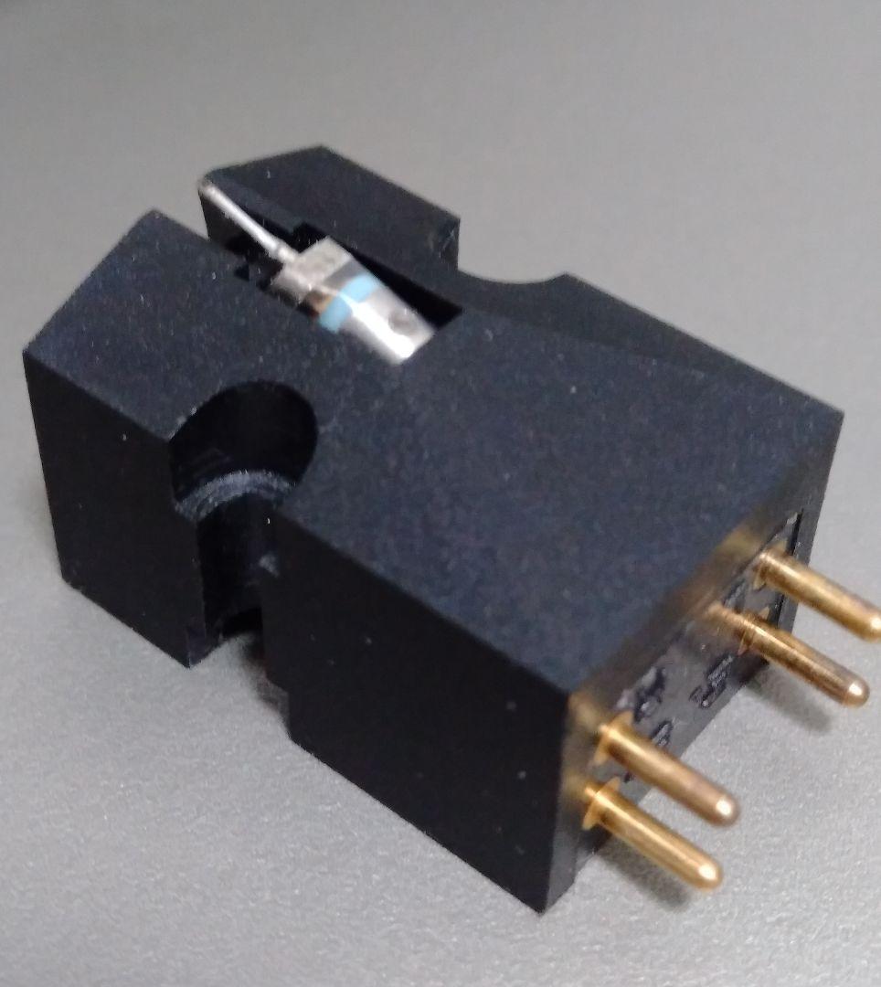 デノン MCカートリッジ DL-103 カンチレバー修復品 ヘッドシェルセット