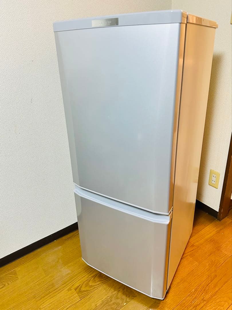 三菱電機ノンフロン冷蔵庫 MR-P15E-S1 146L 2020年製