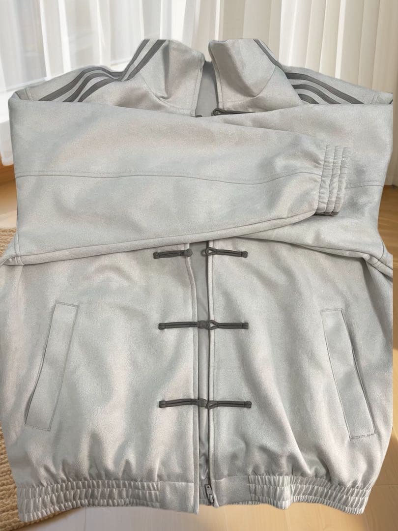 Adidas Lサイズ 中国限定 巳年チャイナトラックジャケット ホワイト