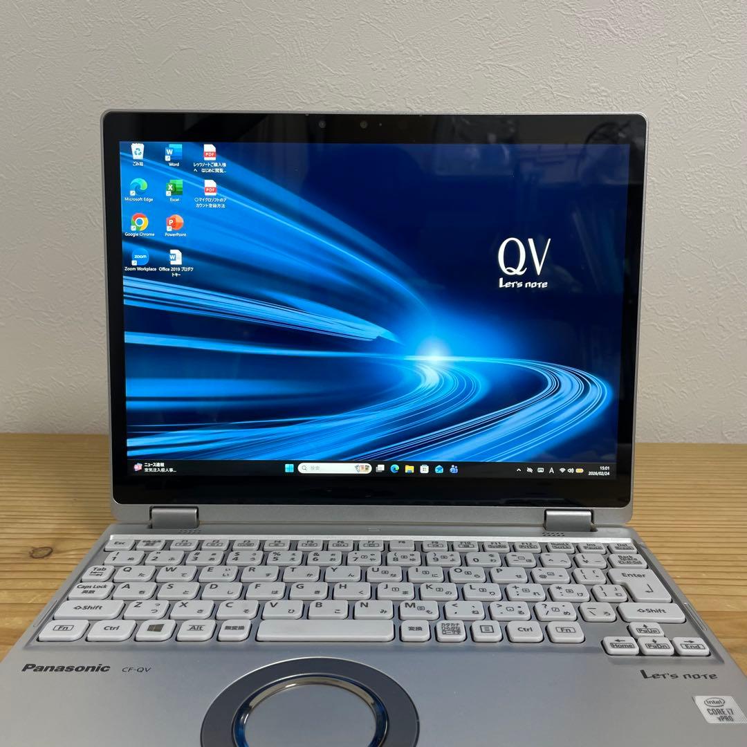 レッツノートCF-QV9/Core i7/メモリ16GB - メルカリ