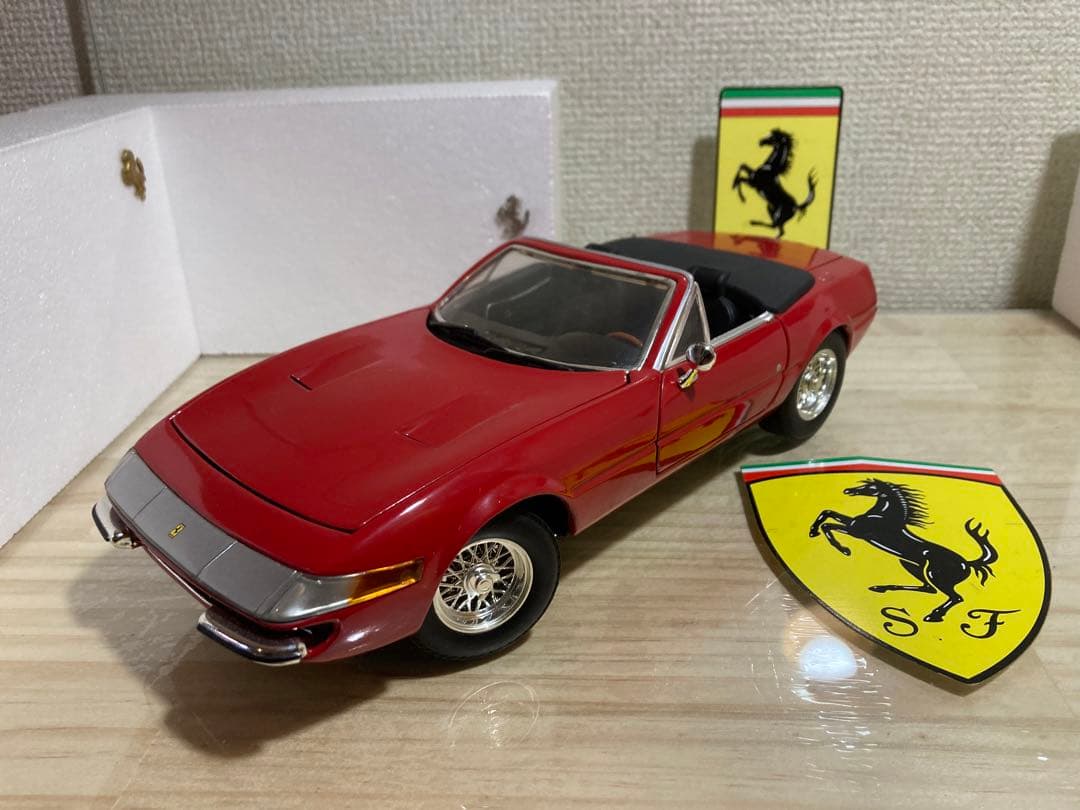 ミニカー FERRARI 365 GTS/4 1:18 KK-Scale 1:18 Ferrari 365 GTS/4 Daytona Cabrio 1st series Year