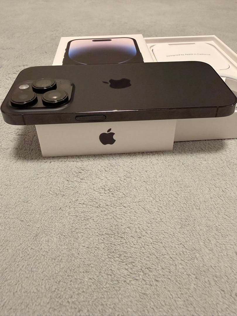 Apple iPhone14pro SpaceBlack 128GB本体コード付