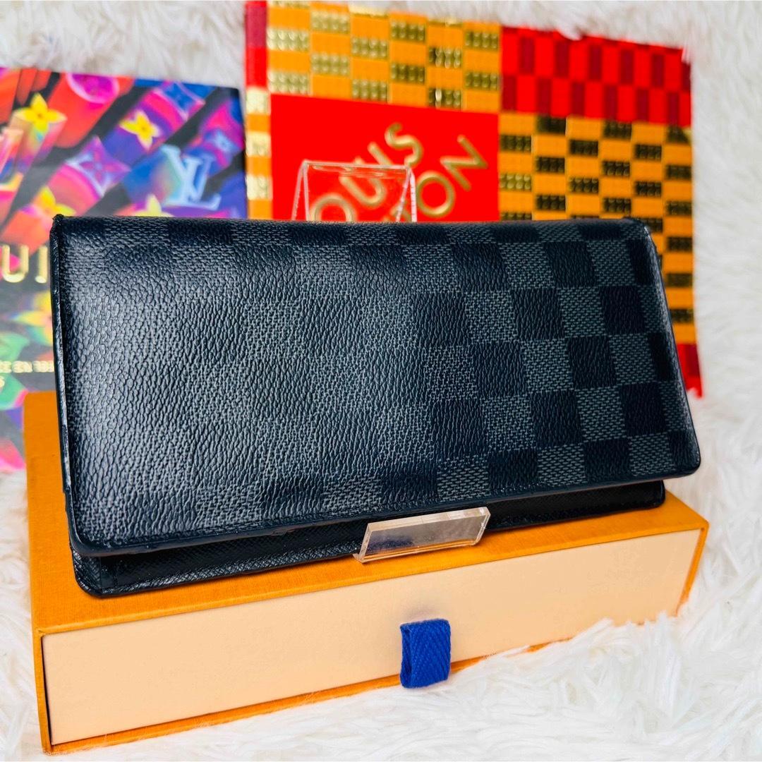 セール中！】ルイヴィトン ダミエ グラフィットポルトフォイユ ブラザ