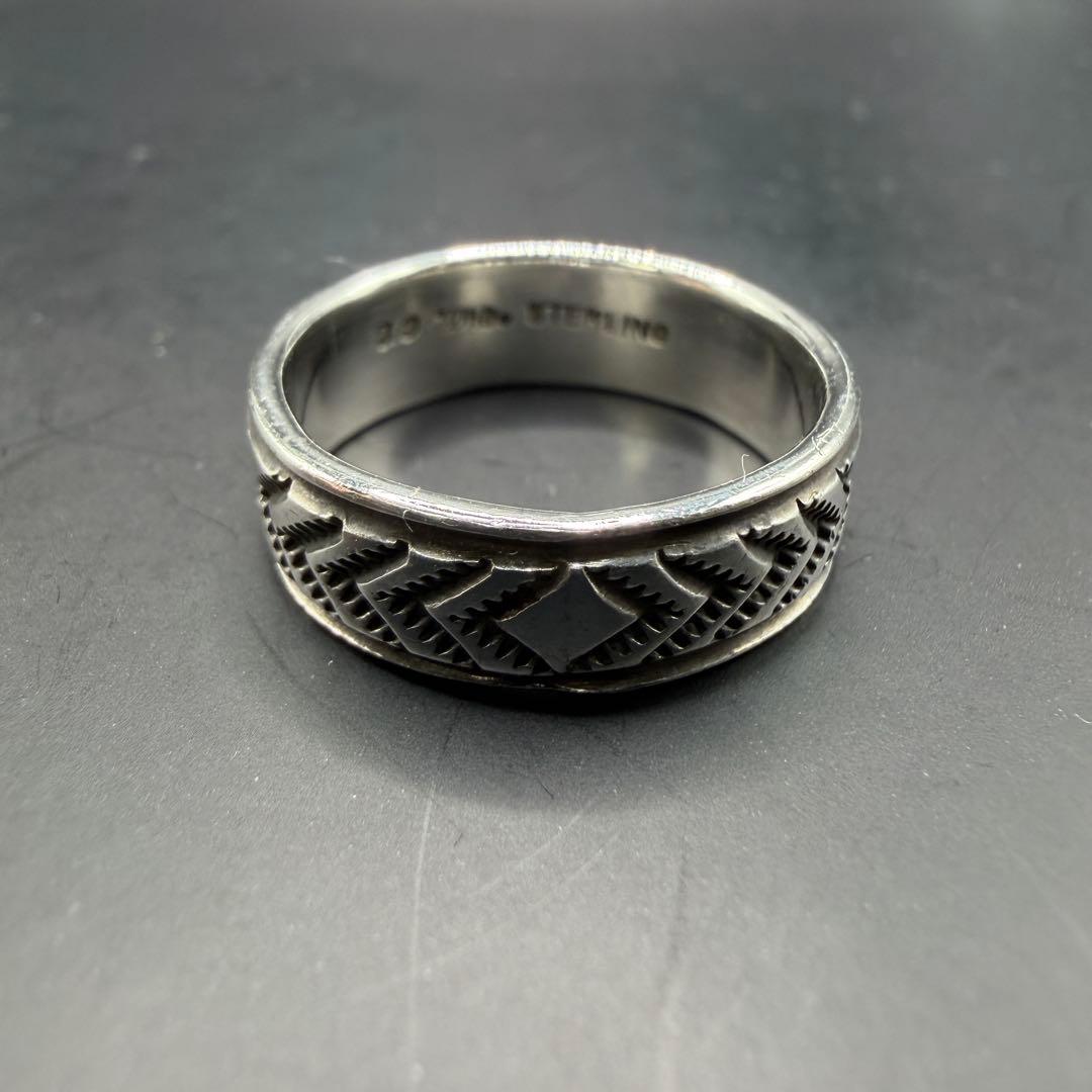 【NAVAJO】D.O. White スタンプワーク シルバーリング 21号 楽天市場】【FUNNY公式ストア】 ナバホ族 ノルバート・ぺシュラカイ