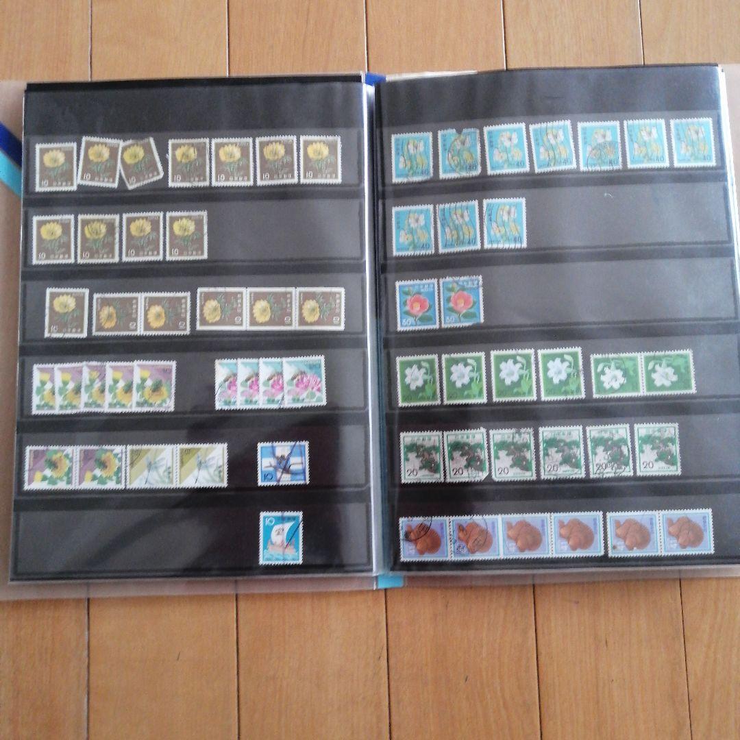 使用済切手コレクション 台紙付き - メルカリ