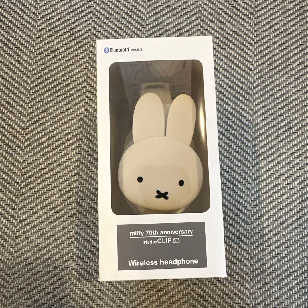 miffy 70周年記念 studio CLIP ワイヤレスヘッドフォン - メルカリ