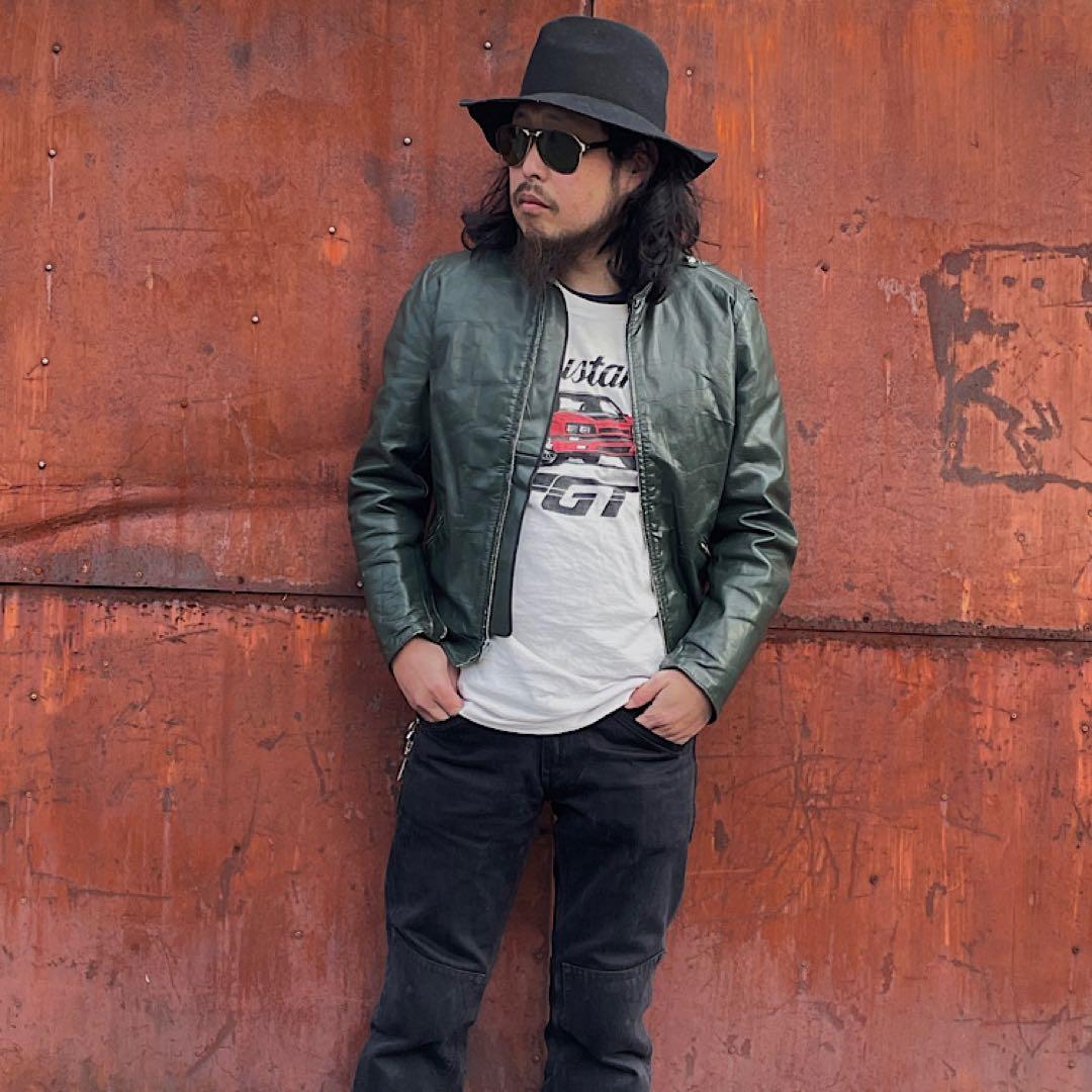 激レア 60s Brooks シングルライダース ビンテージ ジョニーデップ