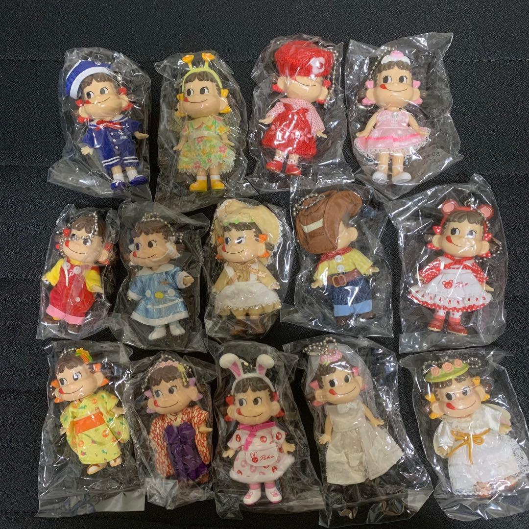 レアあり‼️ アイドルペコちゃん プリティペコちゃん 14個まとめ売り【未開封】 アイドルペコちゃん プリティペコちゃん 13個まとめ売り【未開封