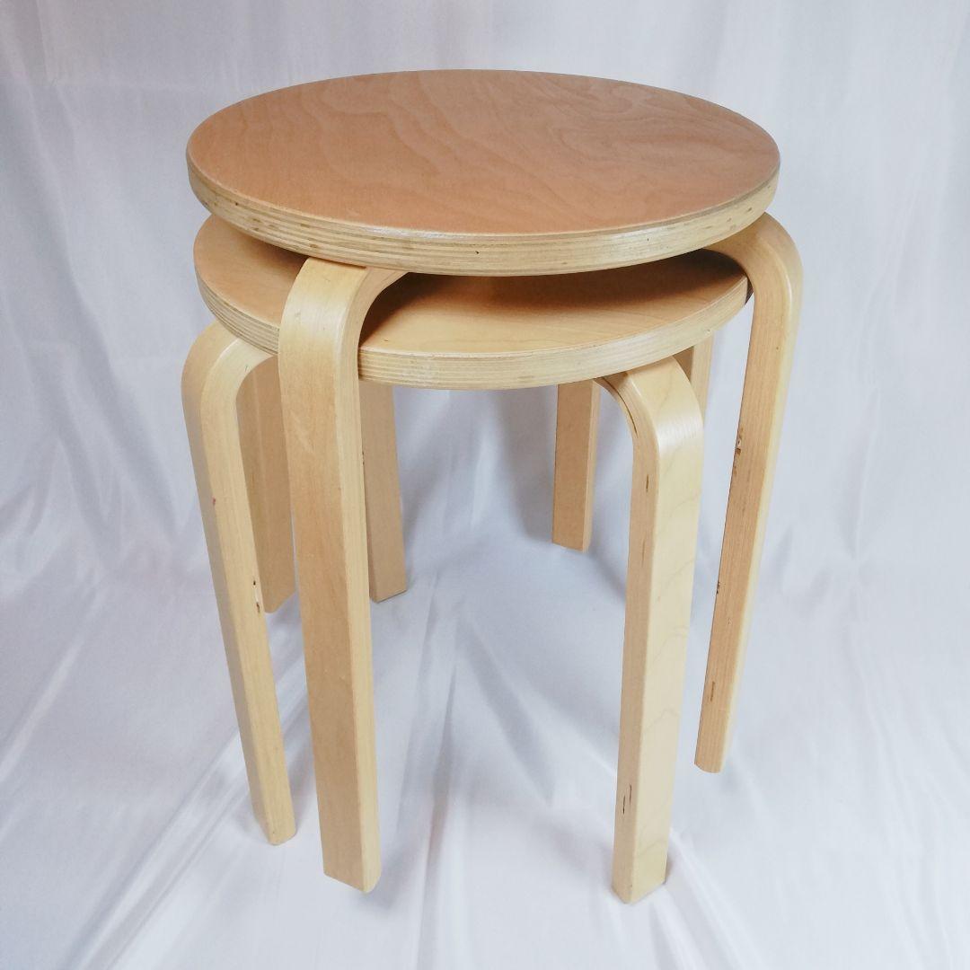 オールドイケア・廃盤品】IKEA FROSTA スツール 2個セット 木製 - メルカリ