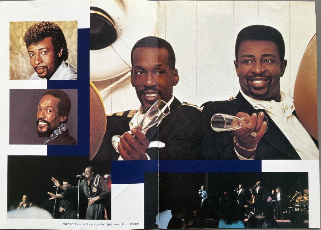 元テンプテーションズのケンドリックスとエドワーズ 1992年直筆サイン