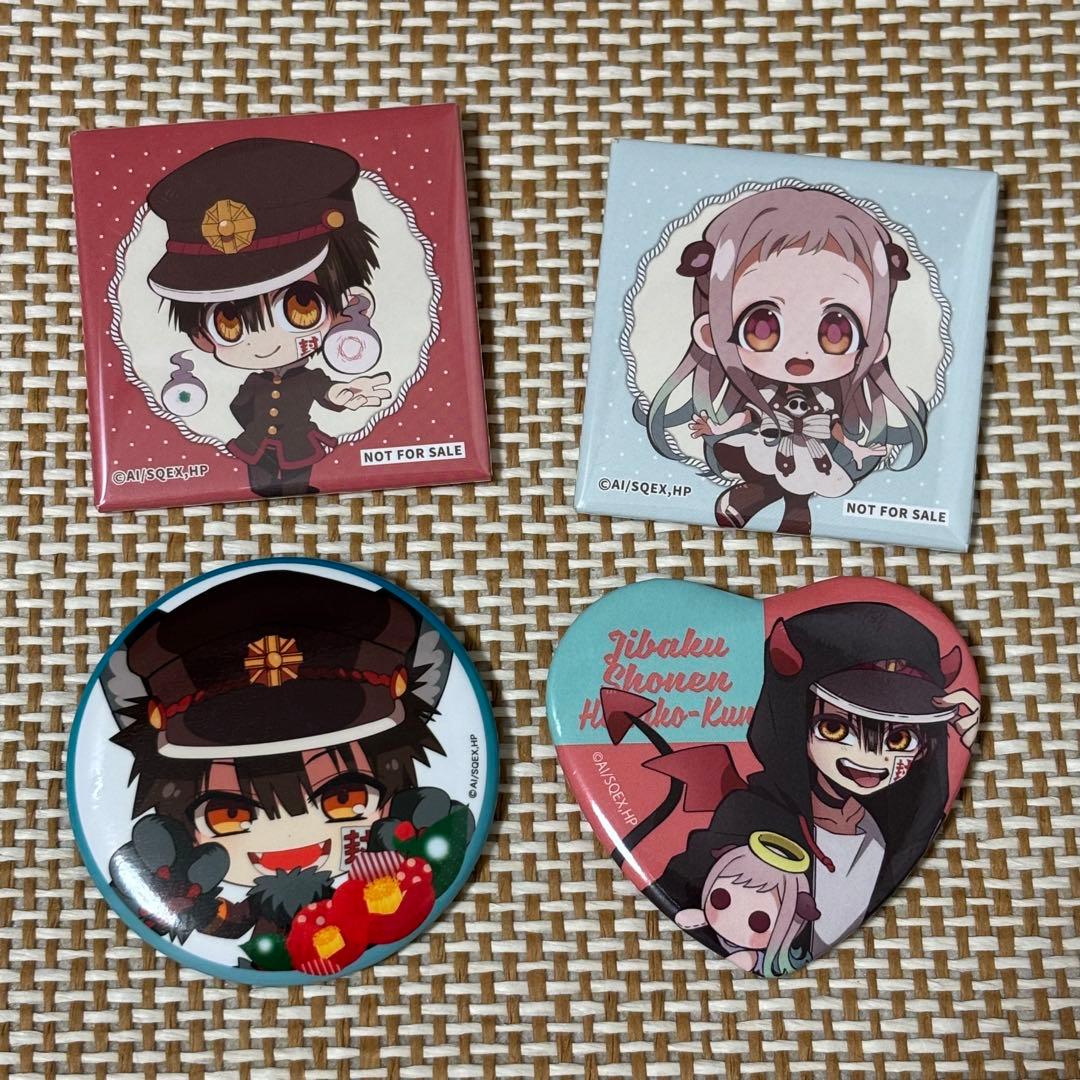 地縛少年花子くん 缶バッジ 花子くん 八代寧々 - メルカリ