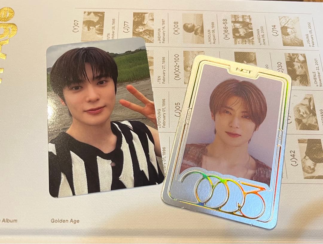 Golden Age nct2023 クン スペシャルイヤーブック トレカ