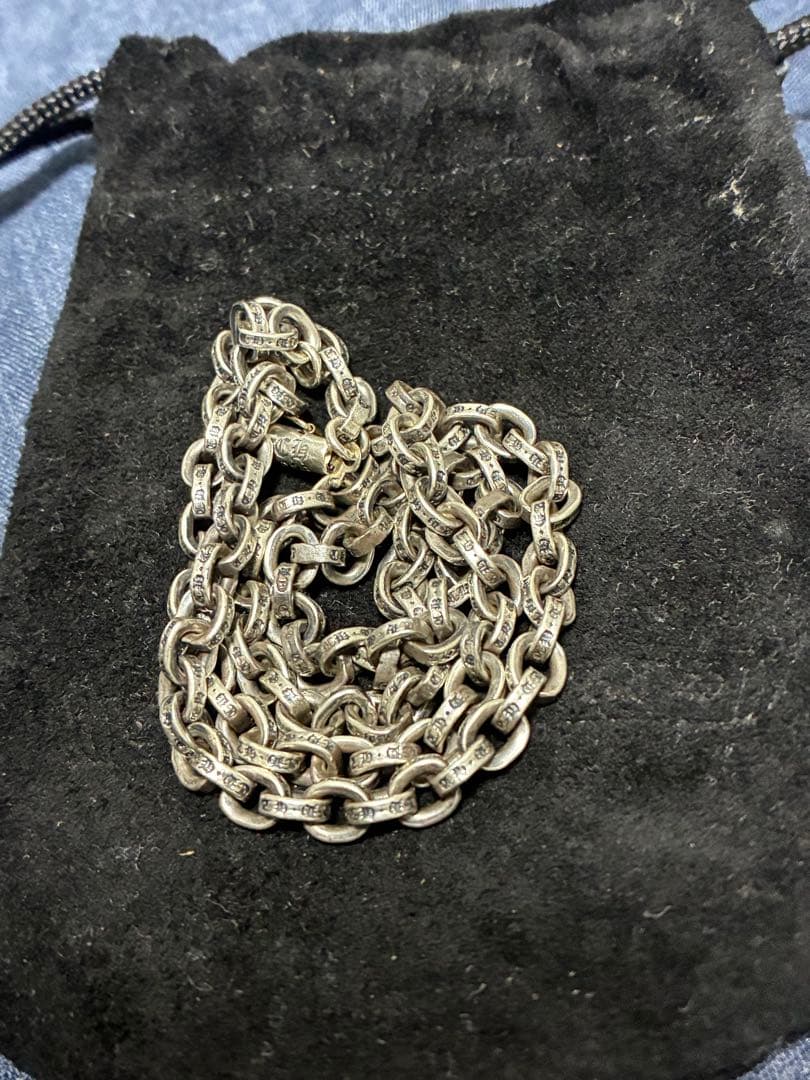 クロムハーツ ペーパーチェーン 18インチ ジャンク 収納袋付 - メルカリ