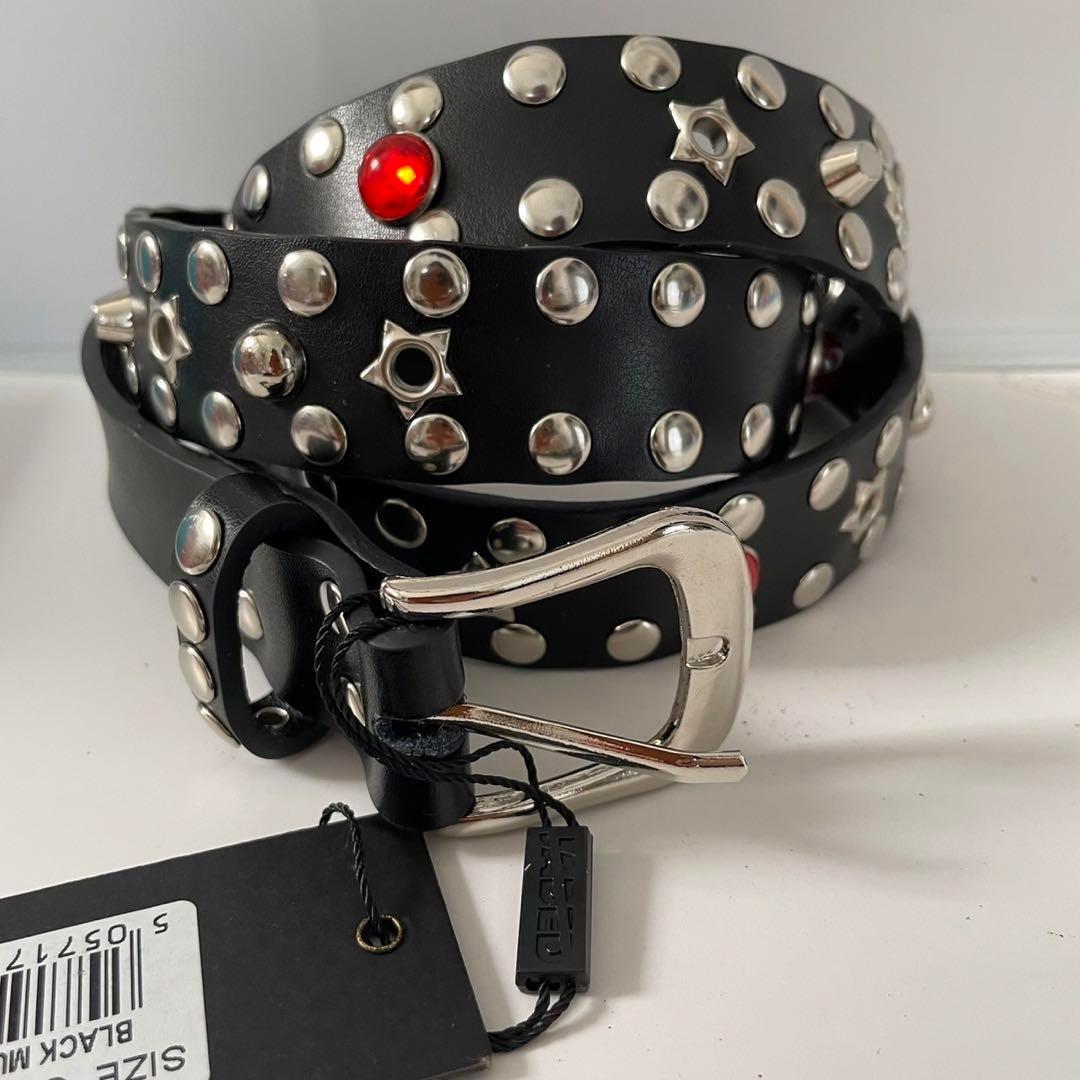 JADED LONDON ジェイデッドロンドン /ブラックスタースタッドベルト