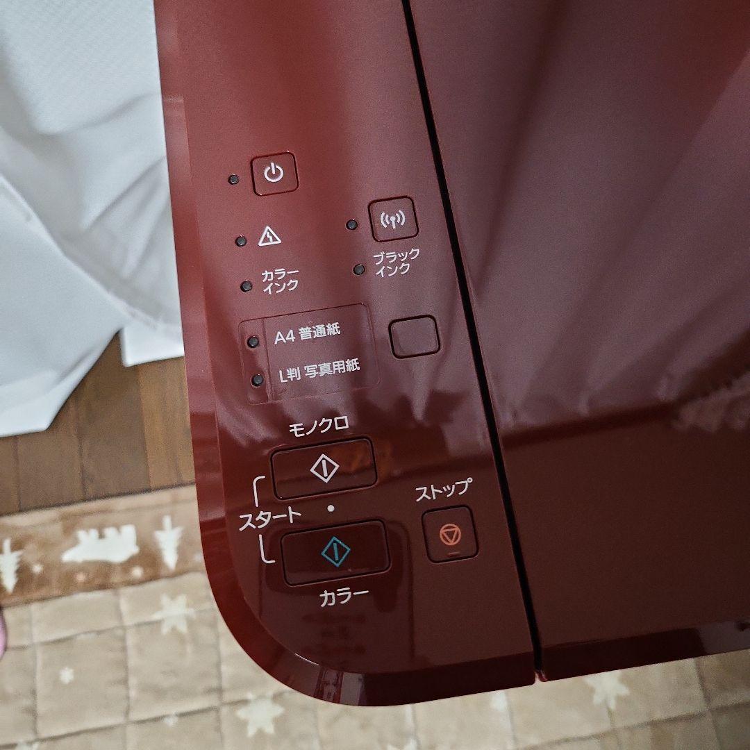 Canon 赤 インクジェットプリンター