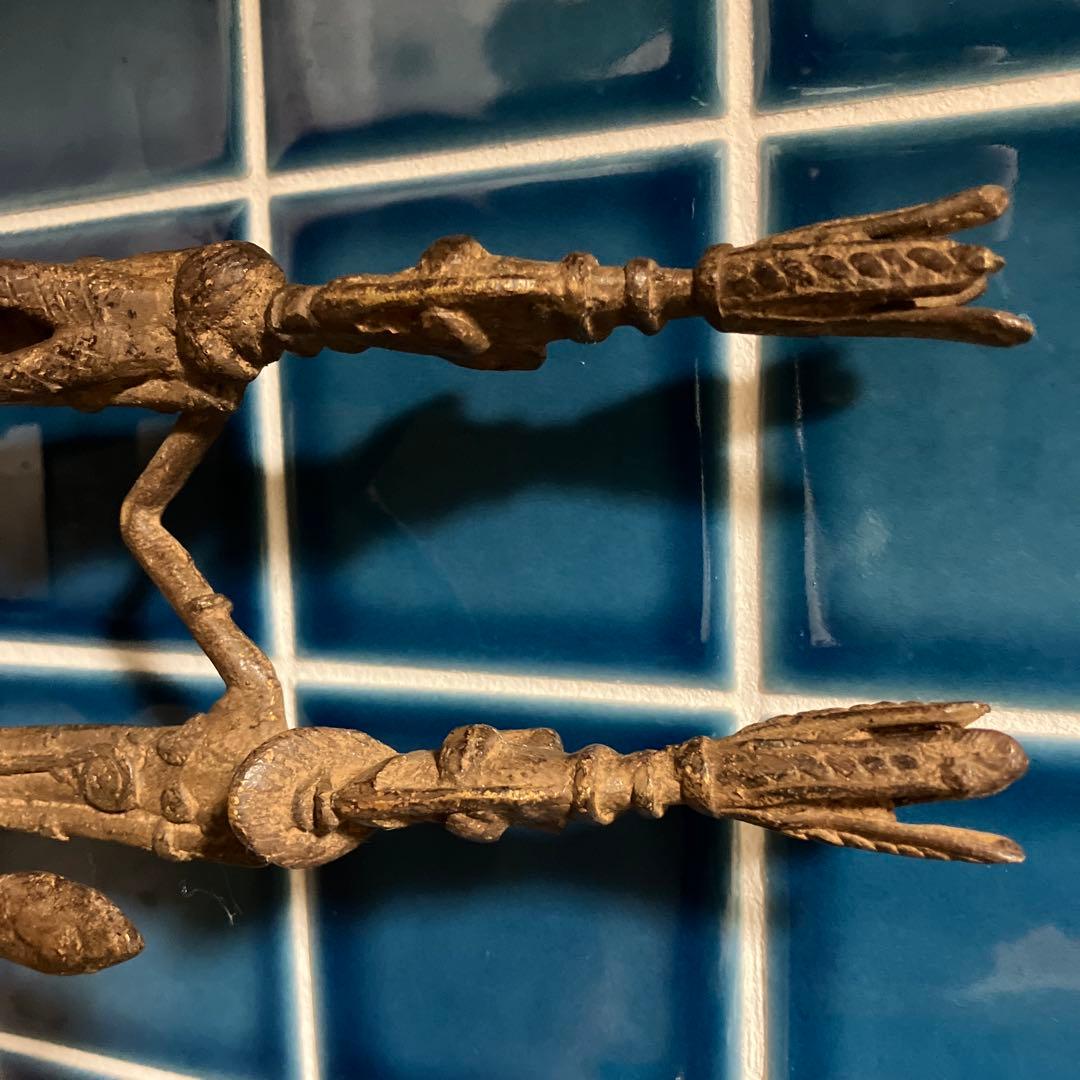 マリ ドゴン族アフリカンアート 金属製