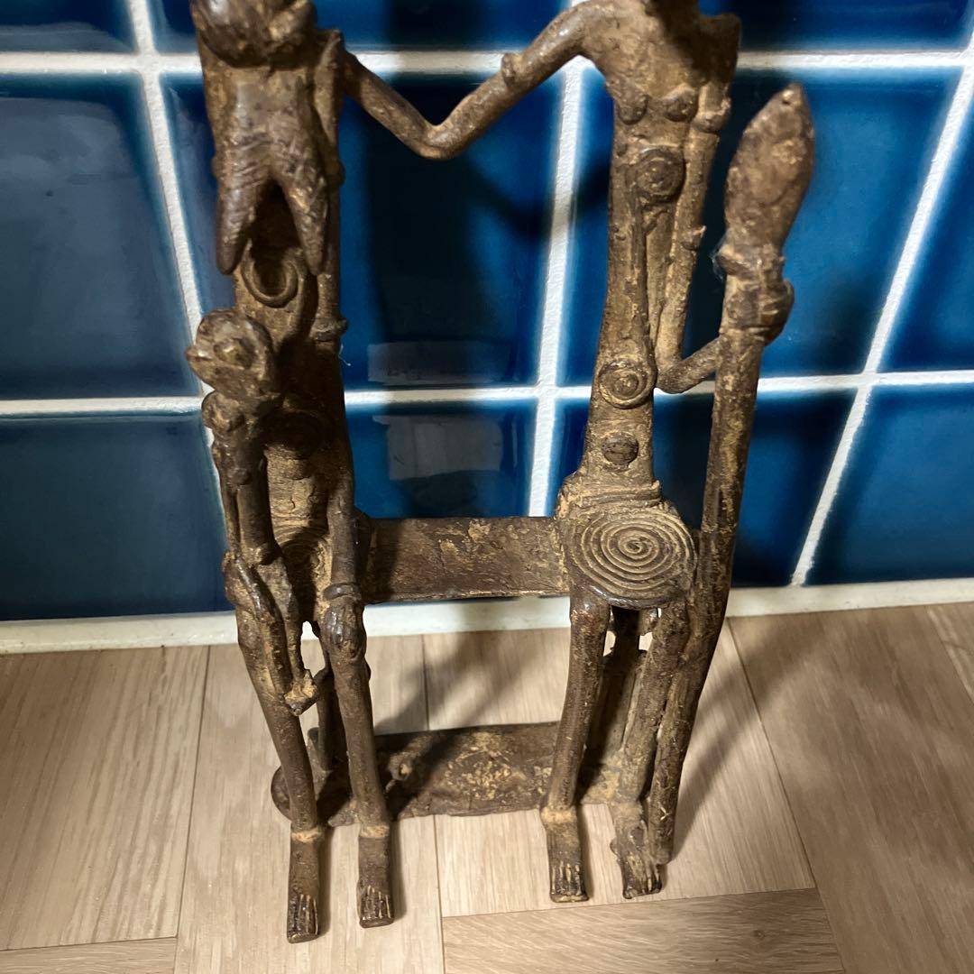 マリ ドゴン族アフリカンアート 金属製