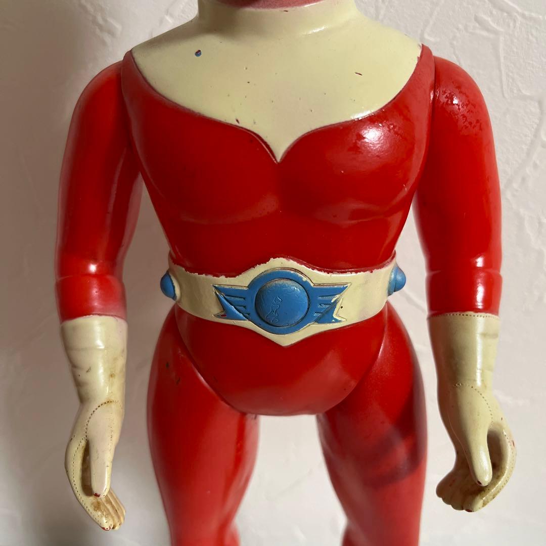 ⚠️激レア・当時物 レッドマン 面取れ ソフビ ブルマァク 送料込み