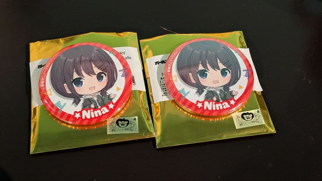ガールズバンドクライ コラボカフェ and GALLERY 缶バッジ 仁菜 - メルカリ