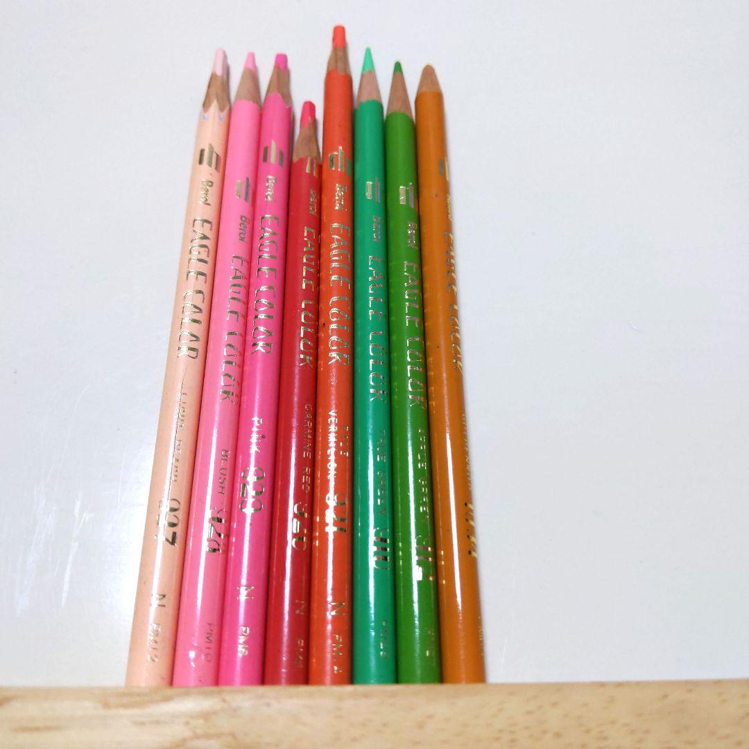 色鉛筆【ベロールイーグルカラー】バラ64色、72本 廃盤 - メルカリ