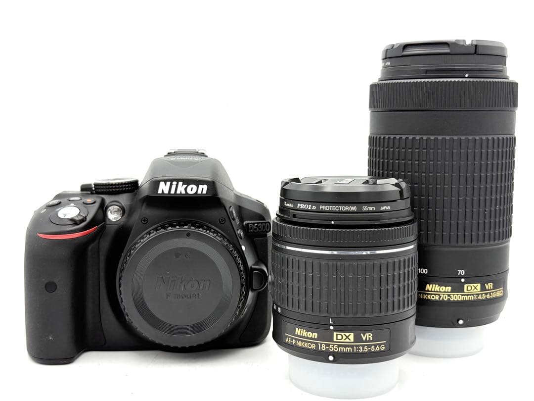 【ショット数1052】Nikon D5300 ダブルズームキット　完動品