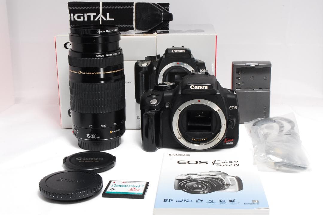 な様「Canon EOS Kiss X3 本体＋75-300mm レンズ」