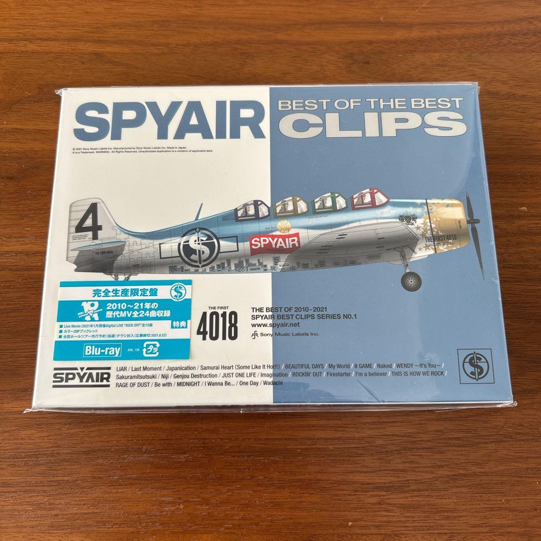 SPYAIR/BEST OF THE BEST CLIPS〈完全生産限定盤〉 BEST OF THE BEST CLIPS 【完全生産限定盤】(Blu-ray) : SPYAIR