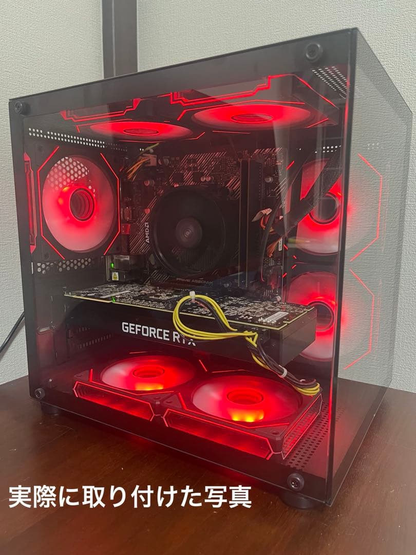 pcケース(m-ATX)+pcファン