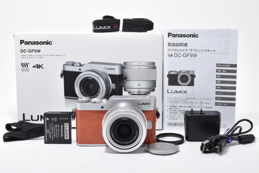【美品】パナソニック Panasonic LUMIX DC-GF9 レンズキット
